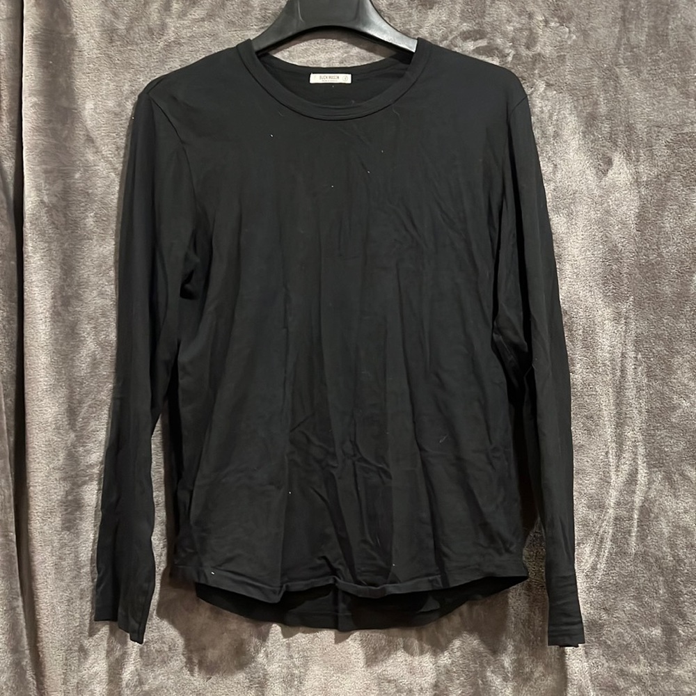 Casual black long sleeve